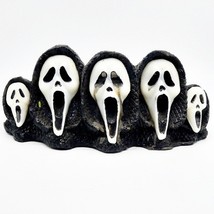 VTG Scream Movie Ghostface Mask Creepy Bloody Brains Candle Heads Halloween - $369.07 MXN