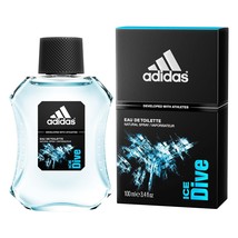 Adidas Ice Dive By Adidas For Men, Eau De Toilette Spray, 3.4 Fl Oz Bottle - £19.17 GBP