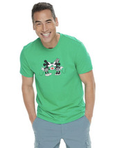 Men&#39;s Family Fun S/S Mickey &amp; Minnie Mouse Tee T-Shirt Sz 2XL NWT - £15.12 GBP