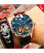N Original Design Watch Men Double Flywheel Automatic Mechanical Casual ... - $2,616.92 MXN