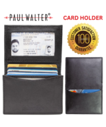 Genuine Leather Mens Credit Card Holder with  RFID Blocking - $18.97 CAD