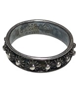 Vintage Taxco Mexico Sterling Silver Cannetille Band Ring Size 6.5 - $68.43 CAD