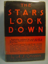 A.J. Cronin The Stars Look Down First U.S. Edition, 1935 Book Into Film Scarce! - £143.55 GBP