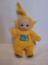 1998 Vintage Teletubbies Talking Laa Laa Plush LaLa Yellow Tested And Works - £11.63 GBP