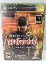 Return to Castle Wolfenstein: Tides of War (Microsoft Xbox 2003) SHIPS ASAP FREE - $10.69