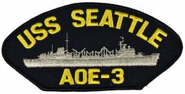 USS Seattle AOE-3 Patch. Veteran Owned Business. Patch - Multi-Colored -... - £10.40 GBP