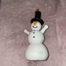 Vintage Mr. Frosty Ceramic 1997 Signed - £7.89 GBP