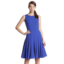 Calvin Klein Sleeveless Dress Blue Size 8  A-lIne Knee Length Feminine S... - £27.62 GBP