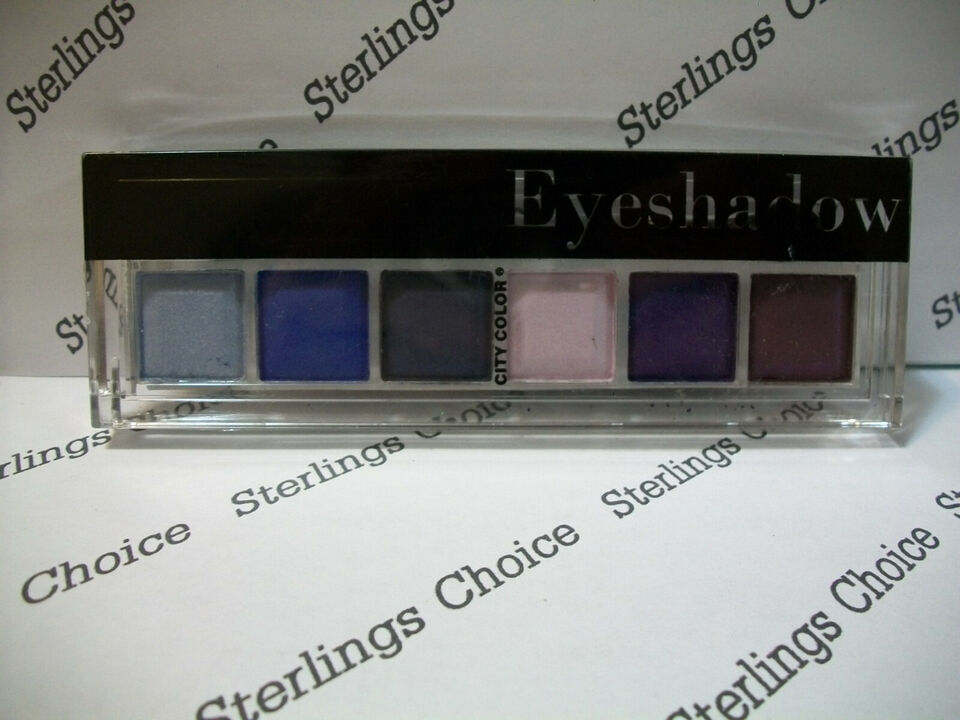 City Color 6 Color Eye Shadow Palette #1 - $6.52
