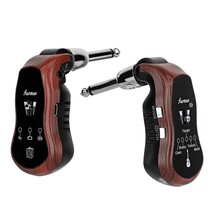 Upgrade 2.4Ghz Wireless Guitar System Uhf Guitar Transmitter Receiver With 10 Ch - £66.33 GBP