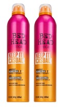 2 PACK TIGI Bed Head Keep It Casual Hairspray Flexible Hold 12.1 oz EACH - £28.81 GBP