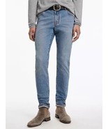 JOHN VARVATOS JEANS CLOUD BLUE SZ 40 NEW NWT REG $218 JV702 J702 BRENT WASH SLIM - $69.29