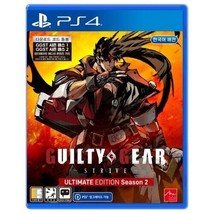 PS4 Guilty Gear Strive Ultimate Edition Season2 Korean subtitles - £77.73 GBP