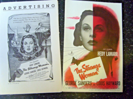 Hedy Lamarr: (Original 1940,S Movie Pressbook Lot) Classic Hedy - $395.99