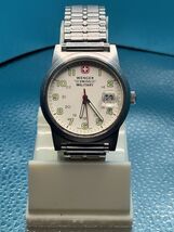 Wenger Swiss Military 7290X White Dial Arabic Numerals Field Watch- Date - $120.00