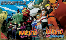 DVD Naruto Shippuden Complete Series (Vol.1-720 + 11 Movie) English Audio Dubbed - $189.90