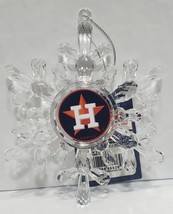 Houston Astros Acrylic Snowflake Ornament - MLB - $231.97 MXN