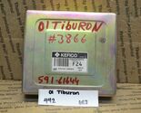 00 01 Hyundai Tiburon Transmission Control Unit TCU 9544028880 Module 44... - $11.74