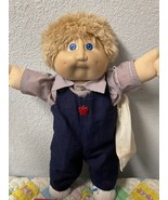 Vintage Cabbage Patch Kid First Edition Boy Wheat Fuzzy Hair Blue Eyes HM#2 1983 - $325.00