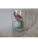 Florida Coffee Mug Stein Cup Glass 1985 Parrot Fl St Dist - £12.02 GBP