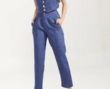 Lanhtropy Texas Linen Pants Deep Blue - $139.00