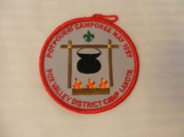 1997 Three Fires Council Fox Valley District Potpourri Camporee BSA Pock... - £15.92 GBP