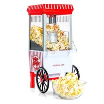 Popcorn Maker, 12 Cups, Hot Air Popcorn Machine With Measuring Cap, Oil ... - £51.34 GBP