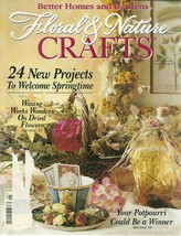 Floral &amp; Nature Crafts Magazine Better Homes and Gardens May 1995  - £3.92 GBP