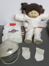 Excellent 1985 Cabbage Patch Kid Young Astronaut Doll Girl Complete Suit Vintage - £95.90 GBP