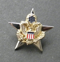 US ARMY GENERAL STAFF SERVICE IDENTIFICATION LAPEL HAT PIN BADGE 1 INCH - $5.64