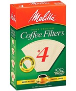 COFFEE MAKER FILTERS BROWN #4 Cone Style 8 10 12 cUp CoffeeMaker MELITTA... - €14,28 EUR