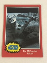 Star Wars Classic Captions Trading Card 2013 #CC1 Millennium Falcon - $2.48