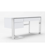 Salvator Collection Modern Style Home Office Desk With 3 Soft Closing Dr... - $1,348.99