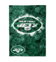NFL New York Jets Touch Micro Raschel Throw Blanket 66&quot;x90&quot; by Northwest - £31.59 GBP
