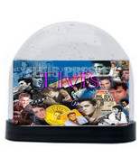 Elvis A Collage Snow Globe NEW - $15.00