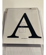 Stampin Up! Monogram A Rubber Stamp With Wood Block For Crafting &amp; Scrap... - $15.79 CAD