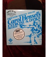 CAROL HENSEL&#39;S EXERCISE &amp; DANCE PROGRAM LP RECORD VINYL 1981 - £3.83 GBP