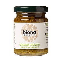 Biona Organic Green Pesto with Pine Kernels 120 g (Pack of 6)  - $79.00