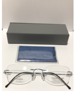 Charmant Eyeglasses CH8600 TL Titanium Rimless Frame 99/19/140 with Case... - $137.93 CAD