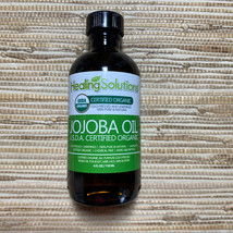 Healing Solutions Organic Jojoba Oil for Hair Growth Skin &amp; Face 4oz - £13.40 GBP