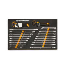 GearWrench 44 Piece 90T SAE/Metric Combination Ratcheting Wrench & Long Arm Hex  - $9,791.19 MXN