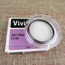 Vivitar soft focus filter 55mm with case in original box -NEW - $8.59