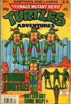Teenage Mutant Hero Turtles #37 1991-Fleetway-U.K. edition-VG - £33.85 GBP