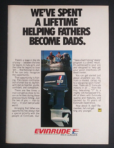 1979 Evinrude Outboard Boat Motor Fathers Dad Vintage Magazine Cut Print Ad - £6.27 GBP