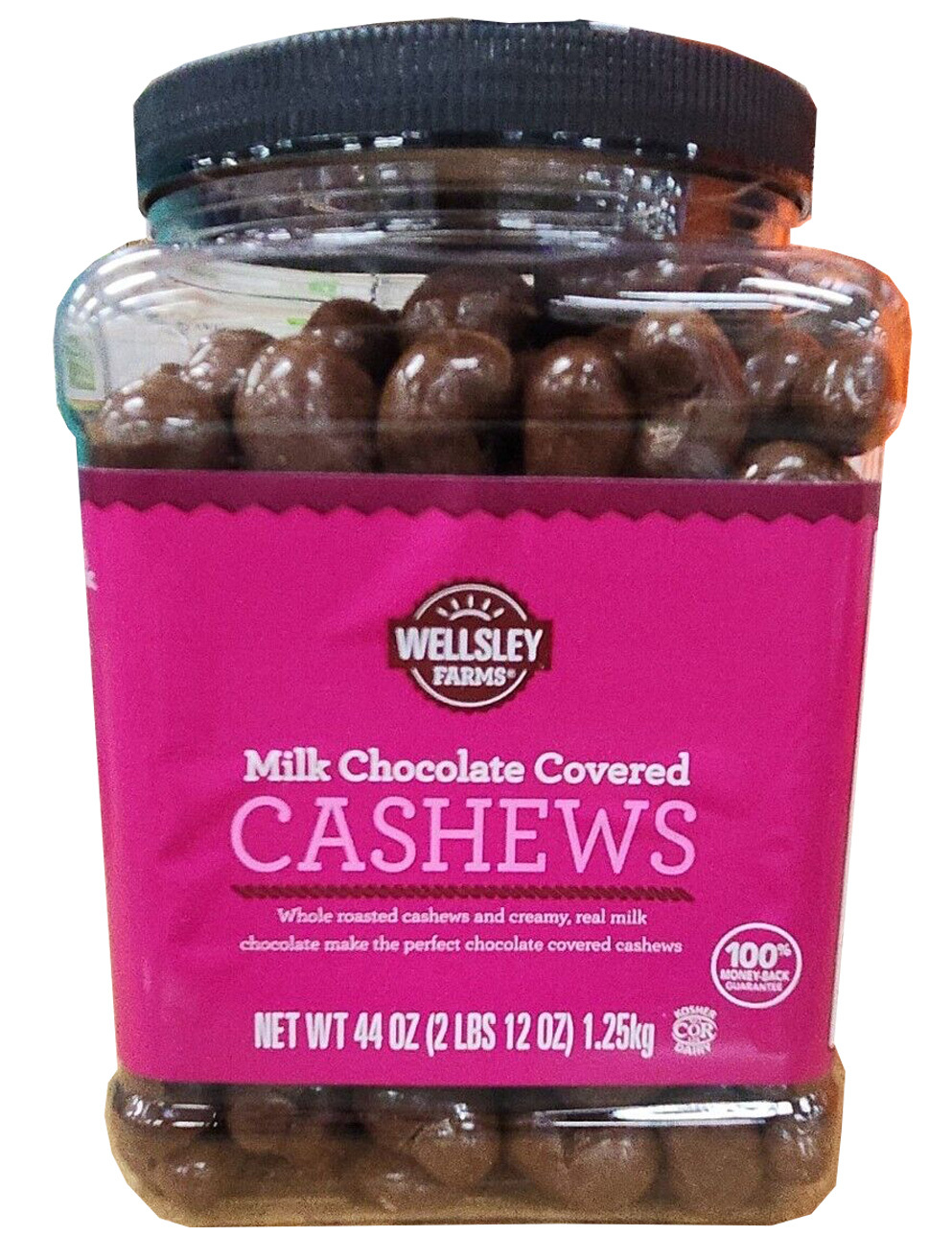 Wellsley Farms Milk Chocolate Covered Cashews, 44 Oz Kosher Free Shipping - $30.39