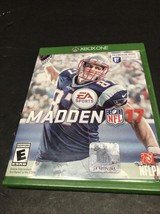 XBOX ONE Madden NFL 17 EA Sports With Original Case. - $6.00