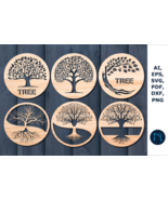 Laser Cut Tree of Life Decor SVG Bundle - €42,73 EUR
