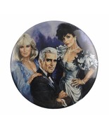 Vintage Dynasty TV Show Pinback Button Joan Collins Linda Evans Shell Fi... - $15.68 CAD