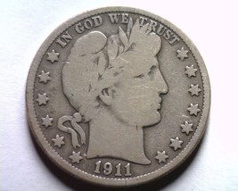 1912-D Barber Half Dollar Very Good Vg Nice Original Coin Bobs Coins Fast Ship - $29.00