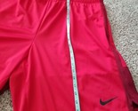 NWT Men&#39;s Nike Regular/Big &amp; Tall Dri-FIT Knit Red 4XL Training Shorts D... - £18.55 GBP